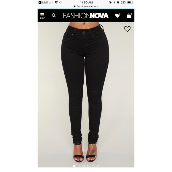 black bum lift jeans